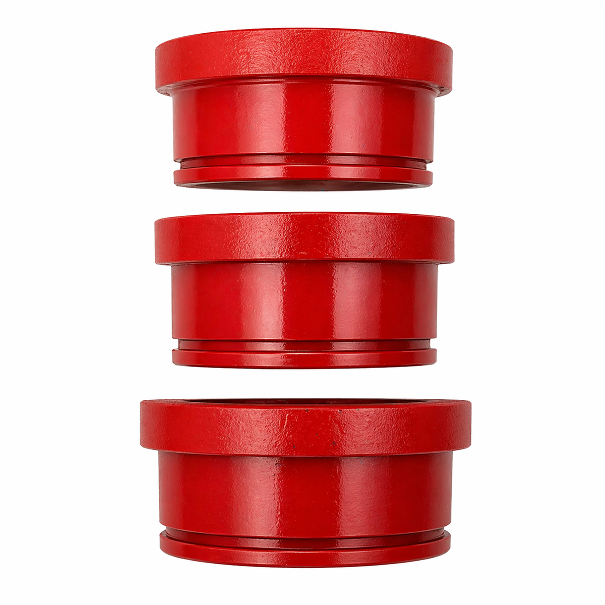 2 inch FIG 1502 hammer union segment set rated 15K PSI for high pressure flowline equipment and oilfield iron union connections