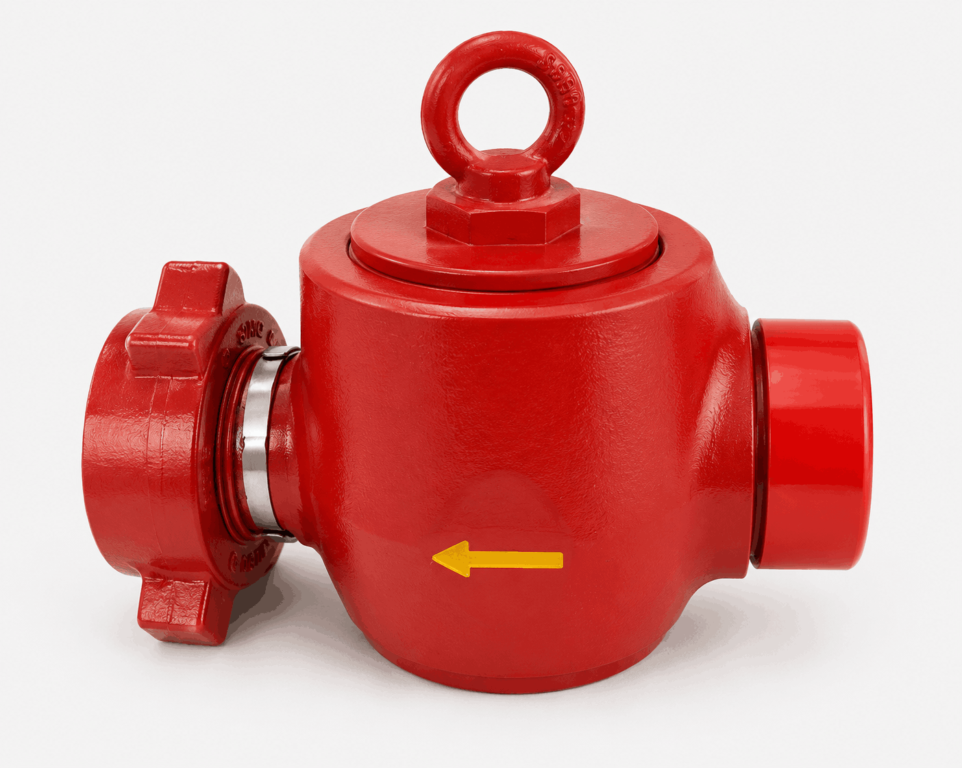 3 inch FIG 1502 swing type check valve rated for 15,000 PSI for high pressure oilfield flowline, frac iron, and flowback equipment applications