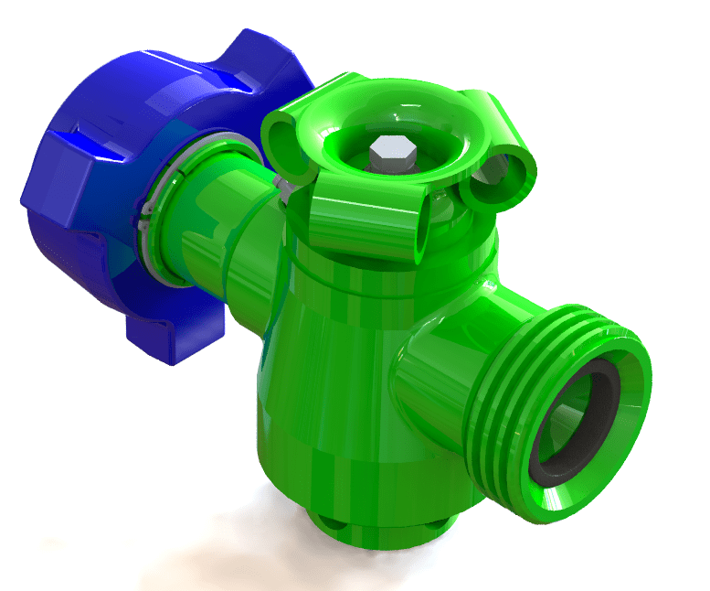 PLUG VALVE 2" * 1" 1502 LT SOUR SERVICE - Blaze Sales & Service