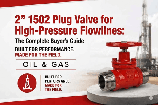 2 inch 1502 plug valve oilfield flowline buyer guide for high pressure frac iron, flowback equipment, and API oilfield applications