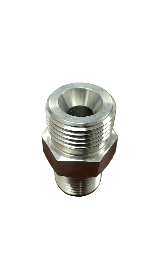 Niple Hexagonal de 1/2" NPT Macho x 1" Tipo M 15.000 PSI – Conexão para Linha de Fluxo de Óleo e Gás