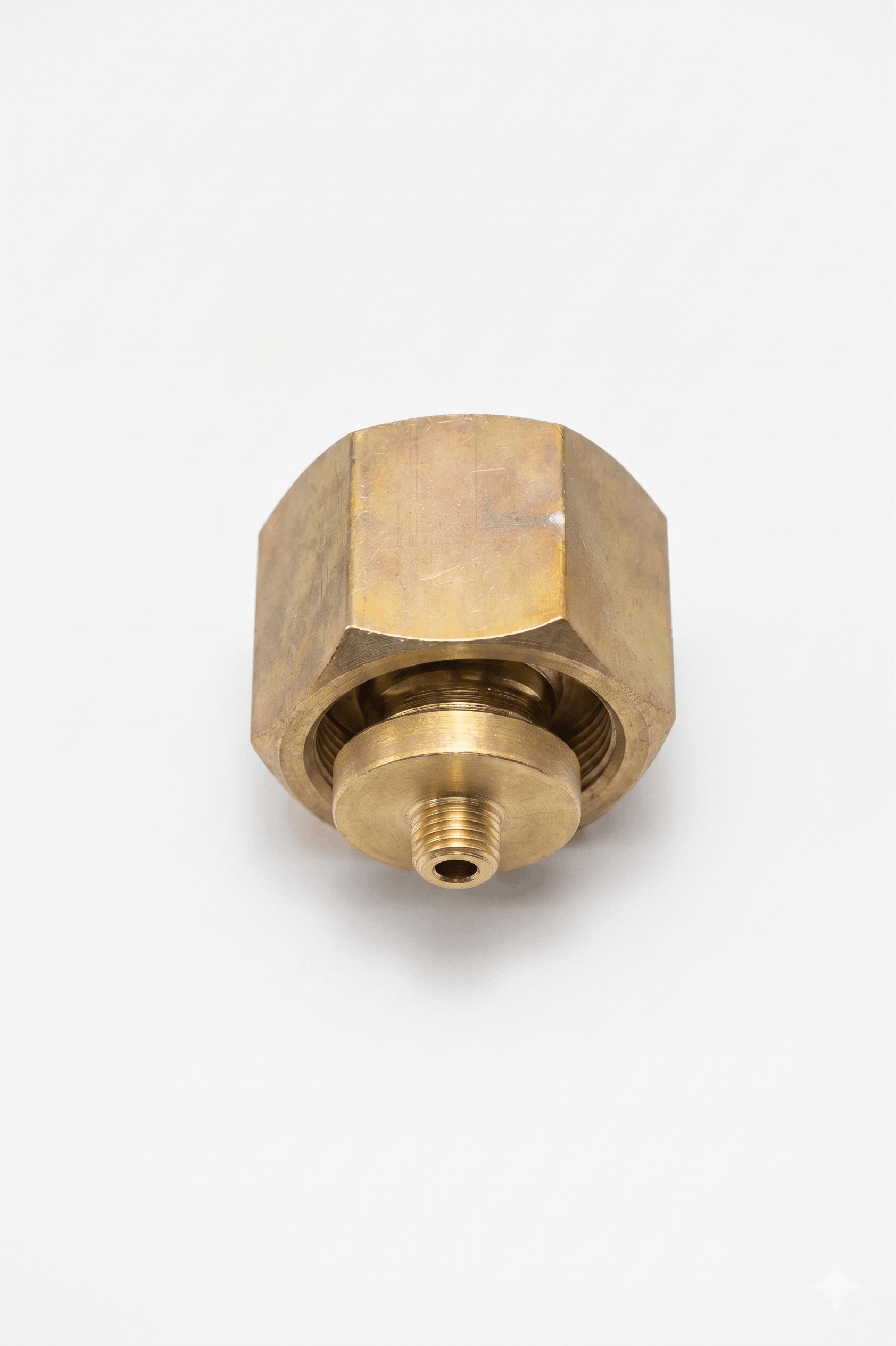 1/4 inch high pressure 2 piece grease swivel fitting for oilfield lubrication systems and flowline equipment connections