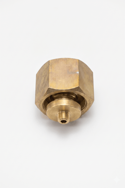 1/4 inch high pressure 2 piece grease swivel fitting for oilfield lubrication systems and flowline equipment connections