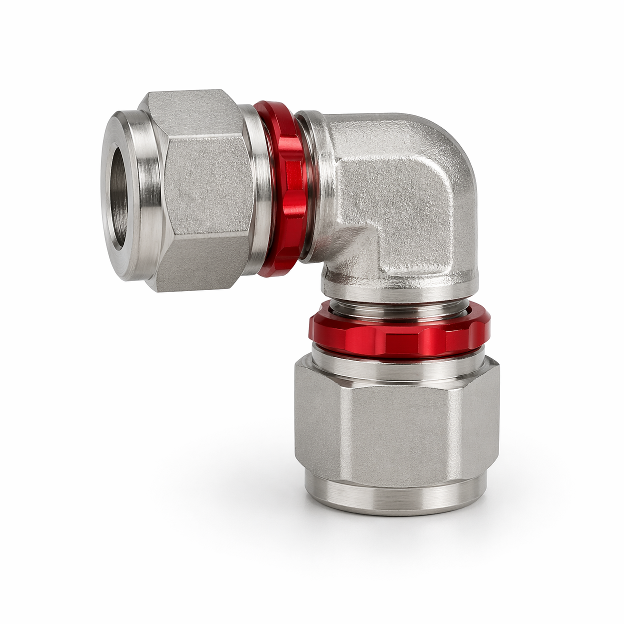 1/4 inch male x 3/8 inch female 10000 PSI 90 degree NPT elbow adapter for oil and gas high pressure flowline systems and fittings