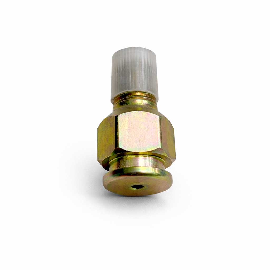 1/4" NPT 10,000 PSI grease fitting for oil and gas lubrication systems, high-pressure flowline component for reliable equipment maintenance and sealing