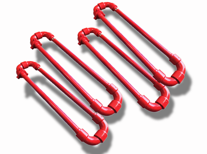 CEMENTING & CIRCULATING HOSES | C&C Hose Loops | High Pressure Hose Fittings | Hose Loops | Flowline Loops | Flowback Circulating Loops