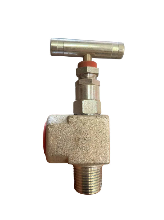 Válvula Esfera de Passagem Plena 1/2" 6000 PSI – Conexão para Linha de Fluxo de Óleo e Gás