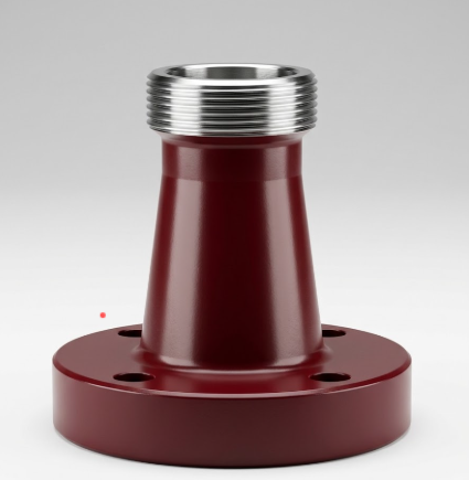 2-1/16 inch 10M x 2 inch FIG 1502 female threaded flange adapter for oil and gas flowline fittings and high pressure pressure control equipment