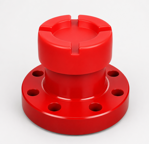 2-9/16" 10M x 3" Fig 1502 Female Thread Flange Adapter – Oil & Gas Flowline Fitting