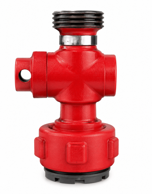 2 inch 15000 PSI FIG 1502 bleeder sub high pressure flowline safety fitting for oilfield manifold flow iron and frac equipment applications