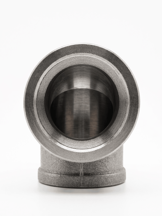 2 inch extra heavy XH female NPT elbow oilfield fitting for high pressure flowline systems and oil and gas applications