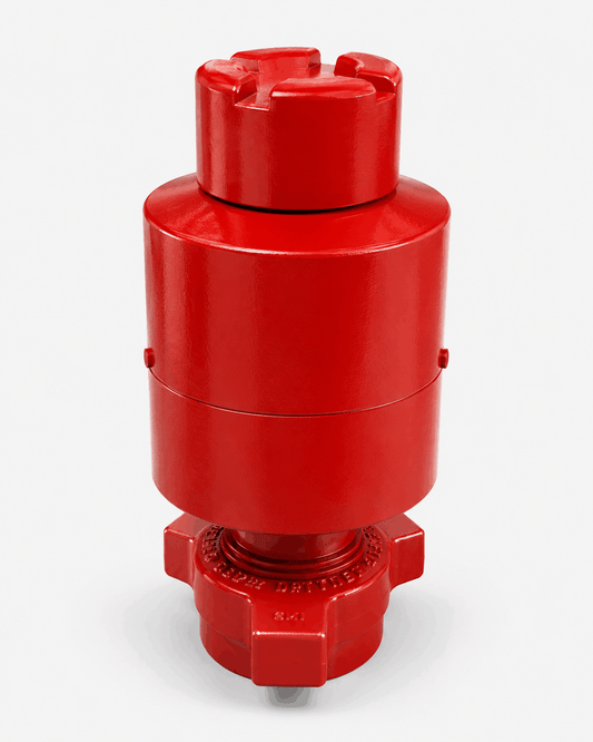 2 inch FIG 1502 flapper type check valve rated for 15,000 PSI high pressure oilfield flowline and flowback applications for reliable non return flow control