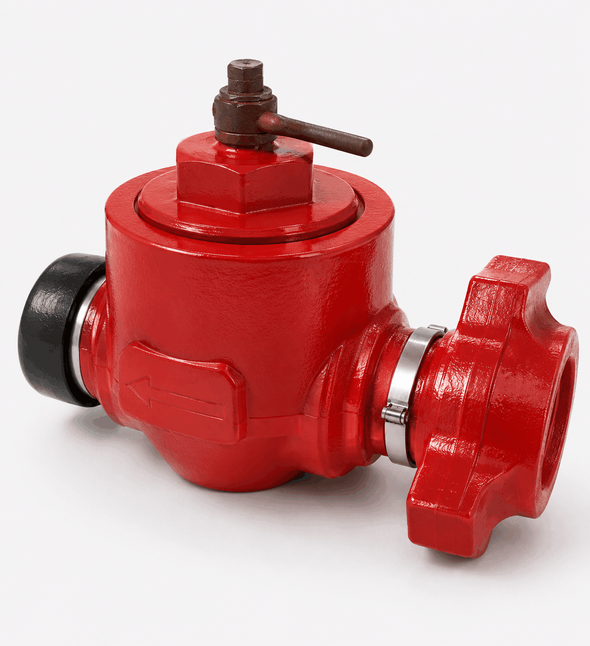 2 inch FIG 1502 flapper type check valve for reverse flow prevention rated at 15,000 PSI for high pressure oilfield flowline systems