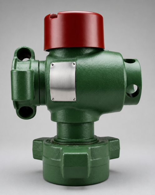 2" x 1" Fig 1502 Plug Valve (LT - Low Torque) | Sour Service (H2S) | 10,000 PSI Flow Control