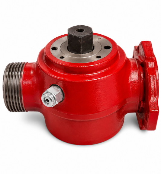 2" x 2" Fig 1502 Plug Valve (LT - Low Torque) | Tapped for Pneumatic Actuator | 15,000 PSI Flow Control
