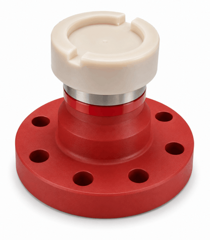 3-1/16" 10M x 2" Fig 1502 Female Thread Flange Adapter – Oil & Gas Flowline Fitting