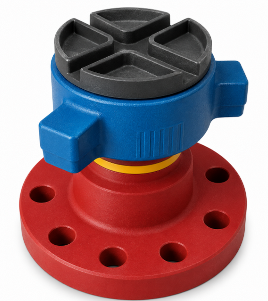 3-1/16" 15M x 3" Fig 1502 Male Wing Flange Adapter – Oil & Gas Flowline Fitting