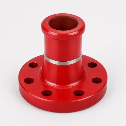 3-1/8" 3M x 2" Fig 1502 Male Wing Flange Adapter – Oil & Gas Flowline Fitting