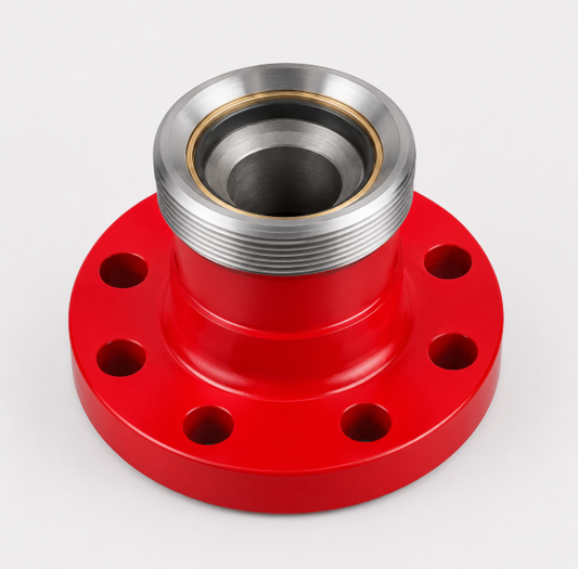 3-1/8" 5M x 3" Fig 1502 Female Thread Flange Adapter – Oil & Gas Flowline Fitting