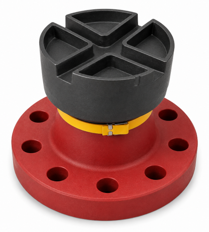 3-1/16" 15M x 3" Fig 1502 Female Thread Flange Adapter – Oil & Gas Flowline Fitting