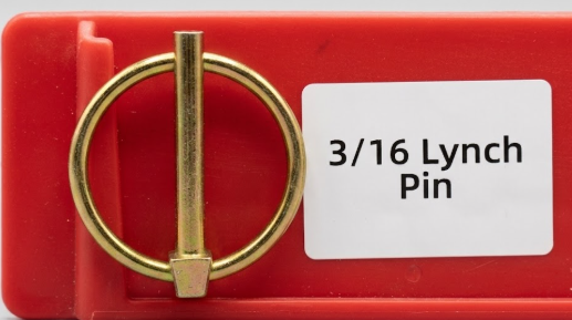 3/16-inch x 1-3/32-inch small shackle lock pin for oilfield rigging and industrial hardware applications