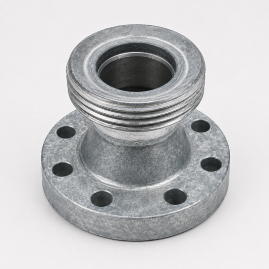 3" ANSI 600# x 3" Fig 1502 Female Thread Flange Adapter, Butt Welded Sch XH – Oil & Gas Flowline Fitting