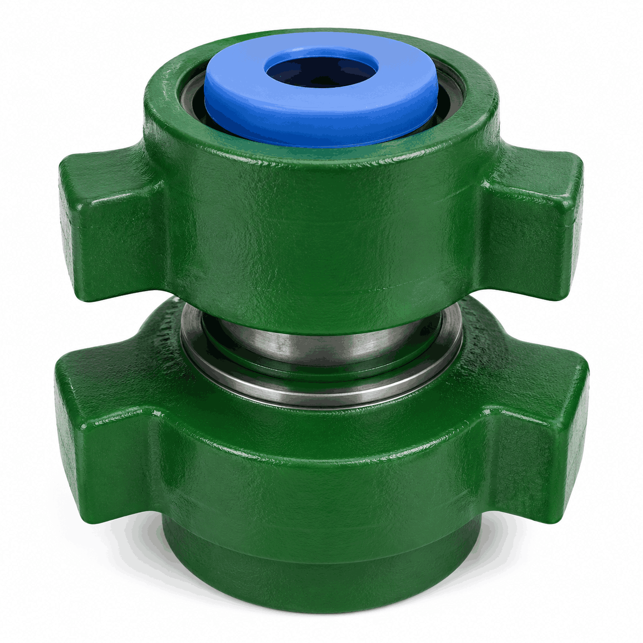 3 inch FIG 1502 male wing x 2 inch male wing crossover adapter for sour service H2S high pressure flowline and oilfield frac iron applications