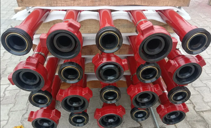 3-inch FIG 1502 integral pup joint (M x F) 10 ft rated to 15,000 PSI for high-pressure oilfield flowline and flowback equipment