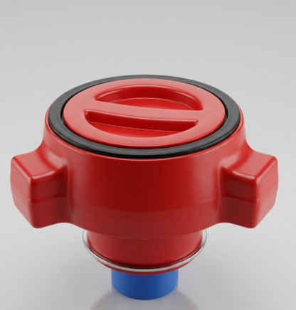 3" Fig 1502 Male (Wing) x 2" LP Swage | High-Pressure Crossover Adapter