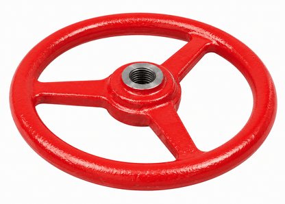 3 inch FIG 1502 choke handwheel for choke valve control, high pressure oil and gas flowline equipment component for precise flow regulation