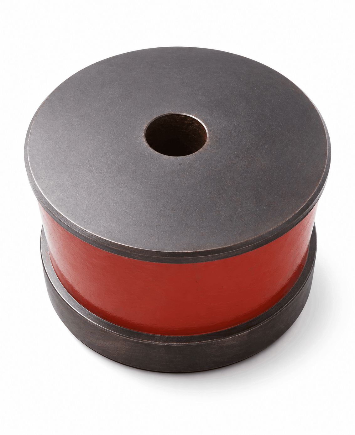 4" 15,000 PSI FIG 1502 male blind sub with wing nut and 9/16" autoclave port for oilfield flowline equipment, high-pressure flow iron fitting used in oil and gas well testing, pressure control, and secure line isolation applications