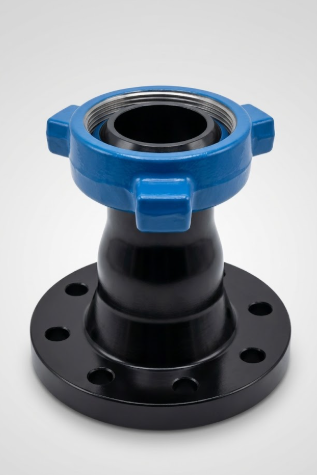 4" ANSI 300# x 3" Fig 206 Male Wing Flange Adapter, Butt Welded Sch XH – Oil & Gas Flowline Fitting