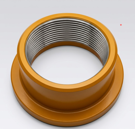 4 inch FIG 100 threaded female sub hammer union component for low pressure oilfield flowline fittings and equipment connections
