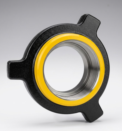 4 inch FIG 100 threaded hammer union for low pressure oilfield flowline fittings and flowline equipment applications