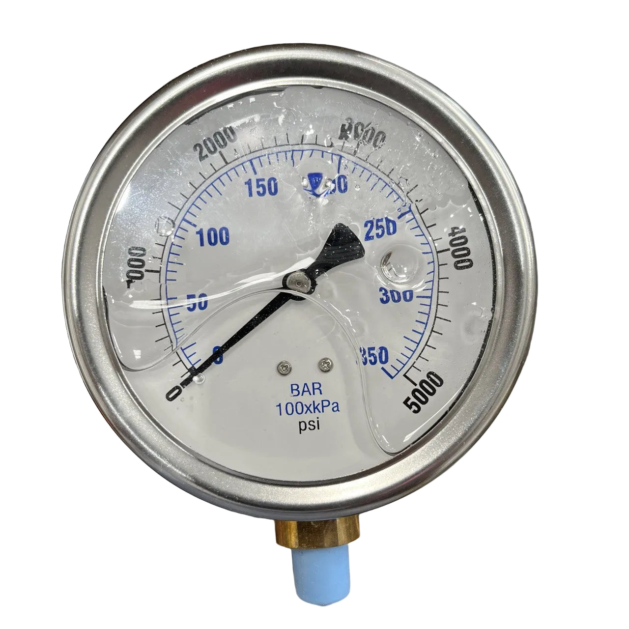 1/4" NPT 5,000 PSI Pressure Gauge – Oil & Gas Instrumentation