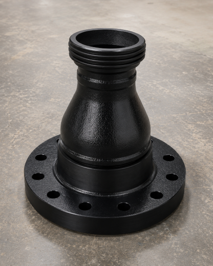 6" ANSI 300# x 3" FIG 206 female thread flange adapter for oil and gas flowline and pressure control equipment