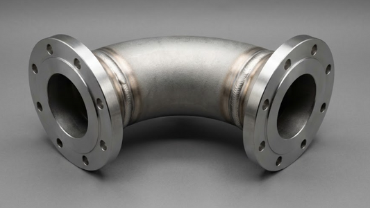 90-Degree Flanged Flowline Elbow – 6" | Flanged End, SCH XH (Extra Heavy)