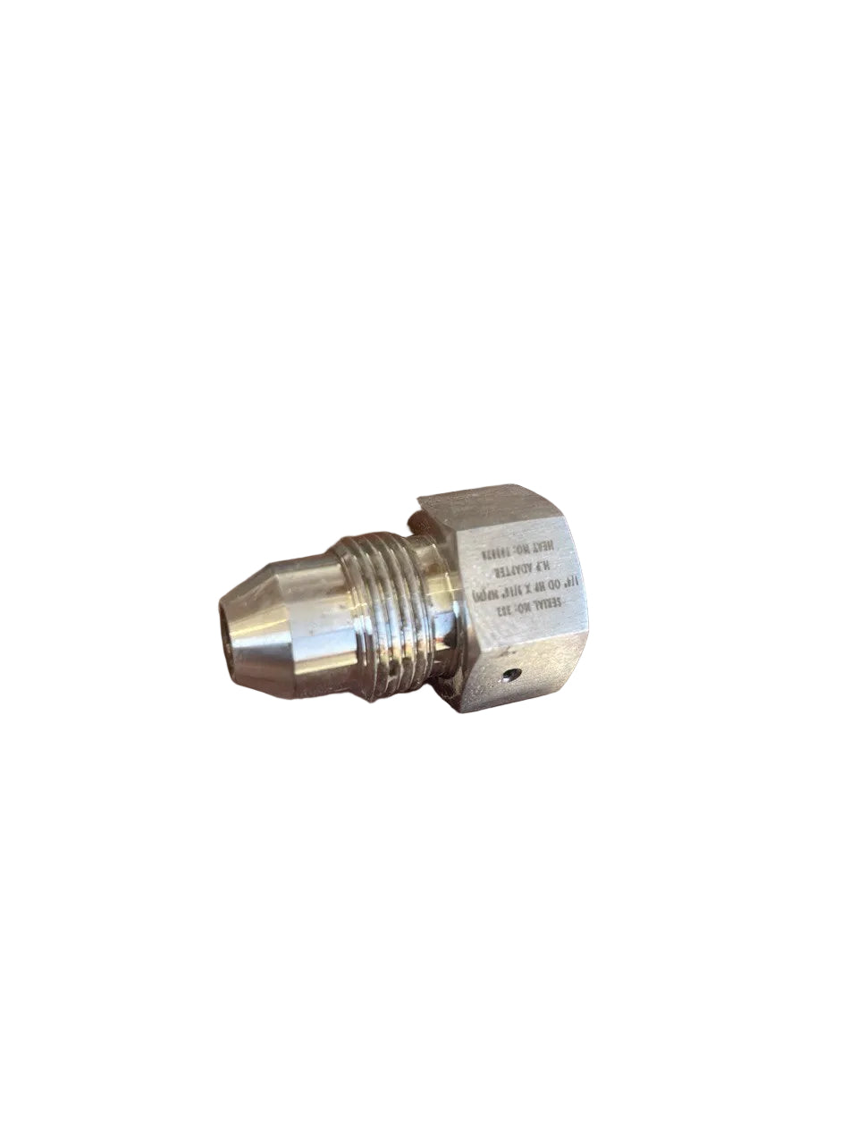 9/16" Autoclave MP Male x 1/4" Autoclave HP Female Crossover Connector – Oil & Gas Instrumentation Adapter