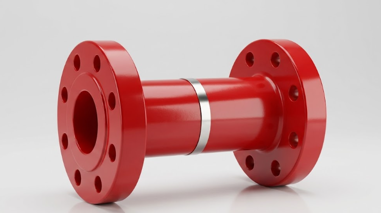 API 6A spacer spool 2-1/16 inch 5M x 2-1/16 inch 5M with 15 inch overall length for oilfield pressure control and flowline equipment applications