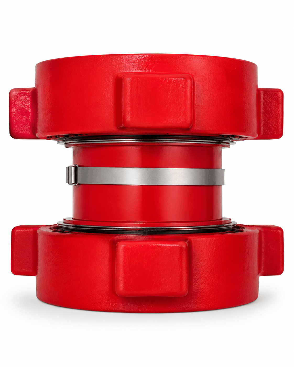 Adapter 4 inch FIG 1002 Male Wing x 4 inch FIG 1002 Male Wing high pressure flow iron fitting for oilfield flowline and pressure pumping equipment