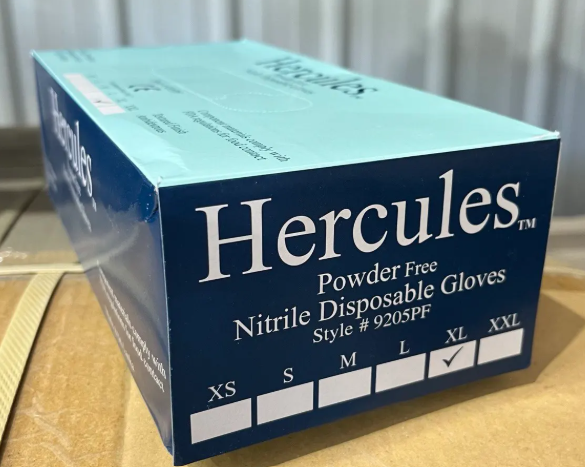 Industrial-Grade Disposable Latex Gloves (Size Extra Large) | Heavy-Duty Hand Protection