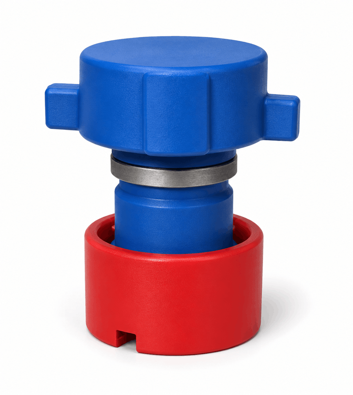 2 inch FIG 1502 crossover with male wing x female thread connection for sour service flowline equipment, 8 inch high pressure oilfield integral fitting