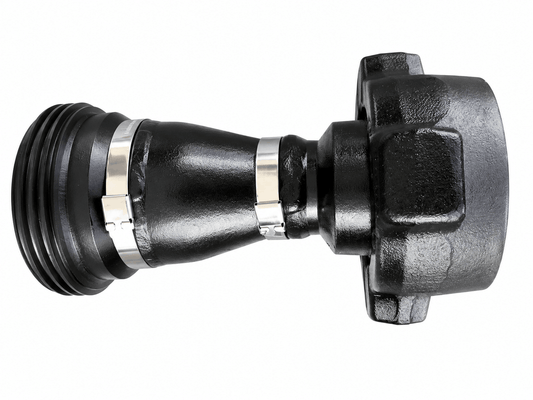 Crossover Adapter – 3" FIG 206 Female (Thread) x 2" FIG 1502 Male (Wing) | Welded, SCH XH