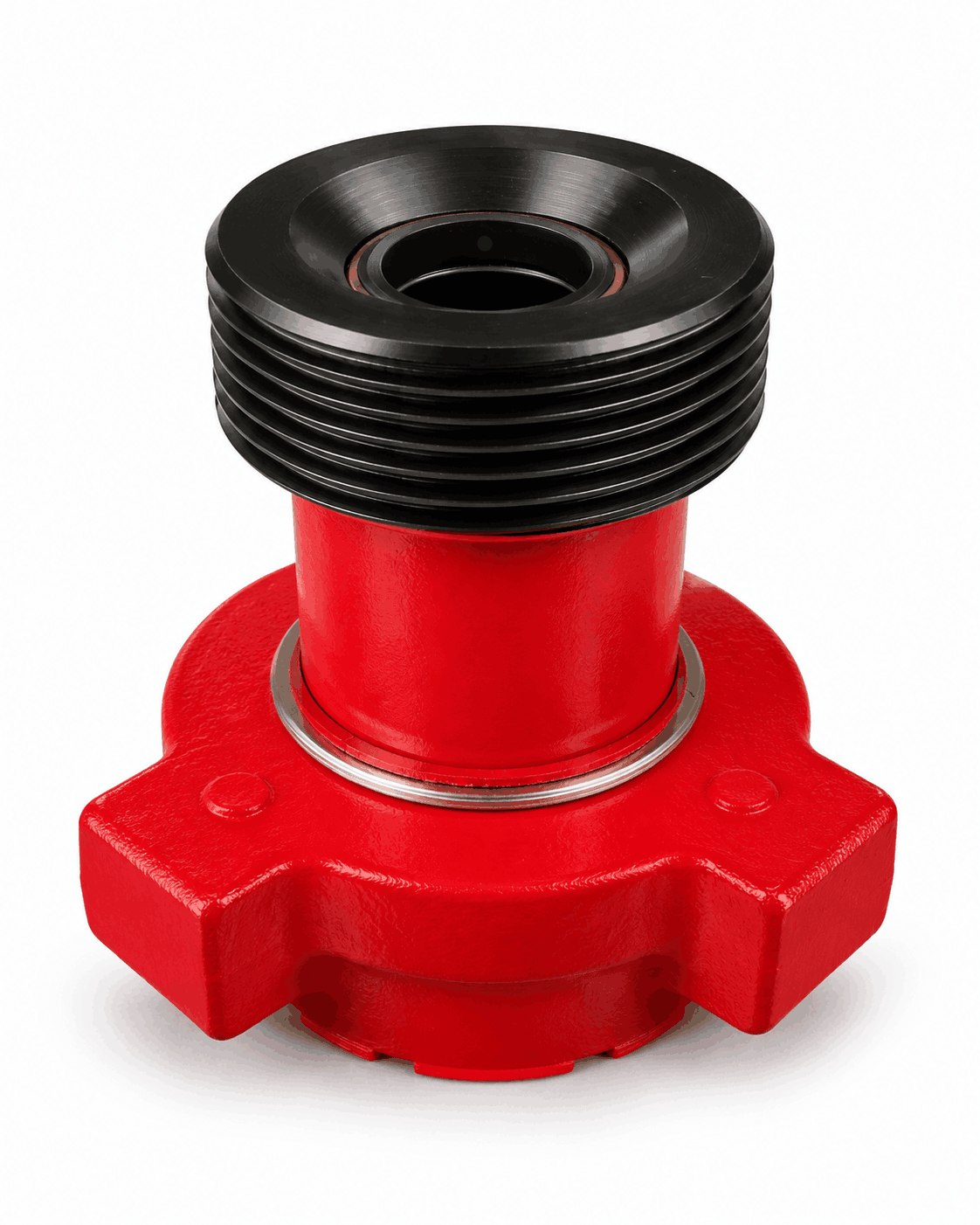 2 inch Fig 2202 female threaded x 2 inch Fig 1502 male wing sour service crossover for high pressure oilfield flowline and frac iron applications
