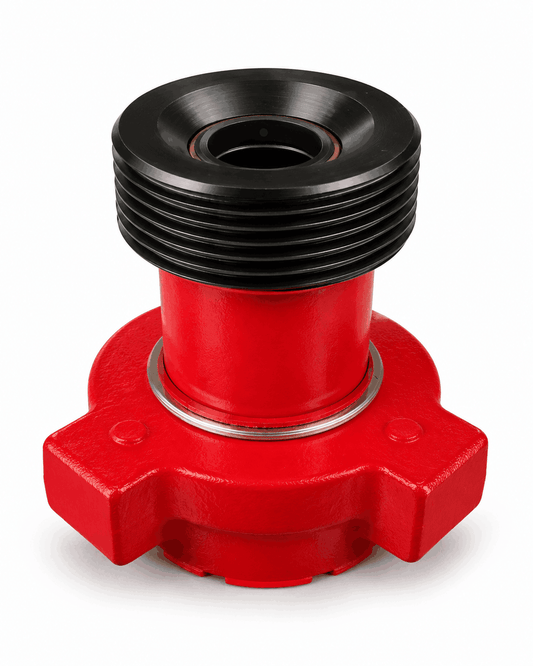 2 inch Fig 2202 female threaded x 2 inch Fig 1502 male wing sour service crossover for high pressure oilfield flowline and frac iron applications