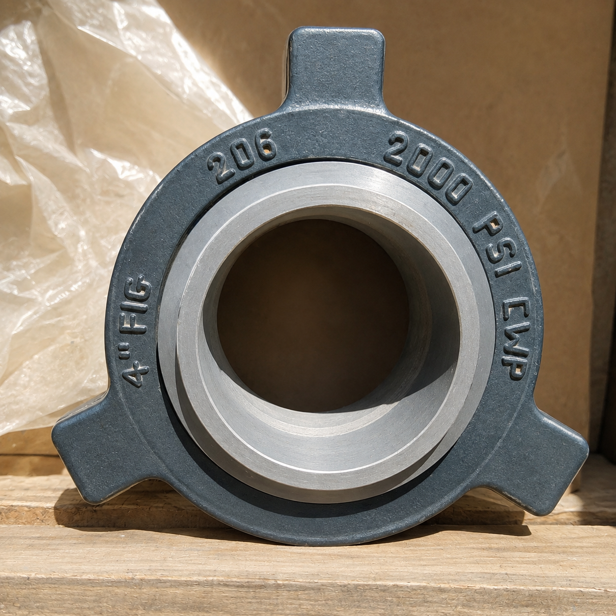 4" Fig 206 Butt Weld (Sch XH) Hammer Union – Low-Pressure Flowline Fitting