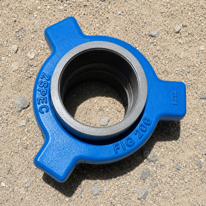 3" Fig 206 Threaded Hammer Union – Low-Pressure Flowline Fitting