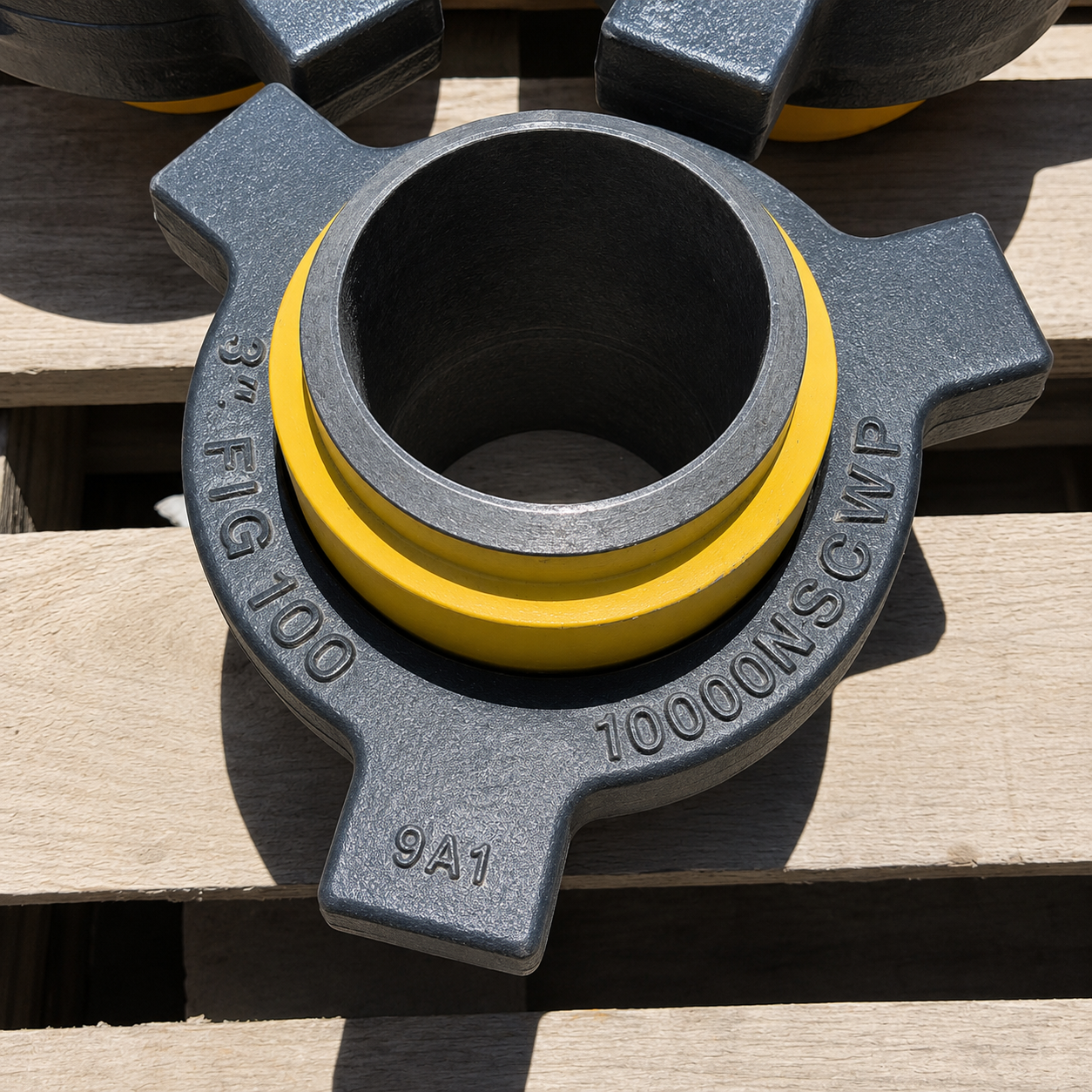 3" Fig 100 Butt Weld (Sch 40) Hammer Union – Low-Pressure Flowline Fitting