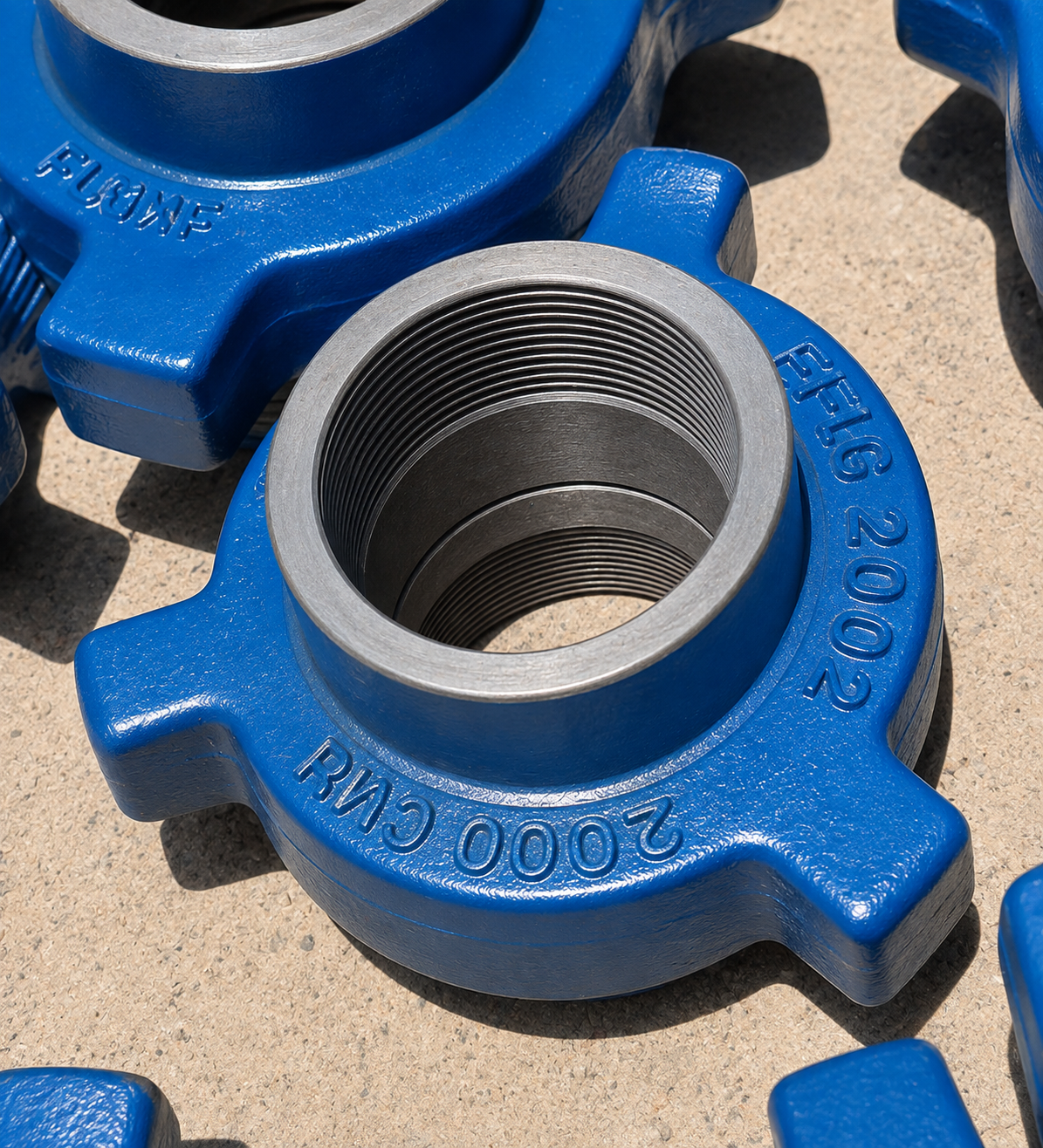 2" Fig 206 Threaded Hammer Union – Low-Pressure Flowline Fitting