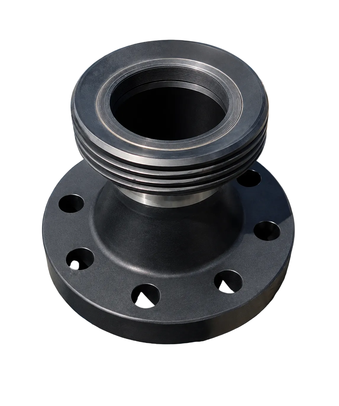 3" ANSI 600# x 3" Fig 1502 Female Thread Flange Adapter, Butt Welded Sch XH – Oil & Gas Flowline Fitting